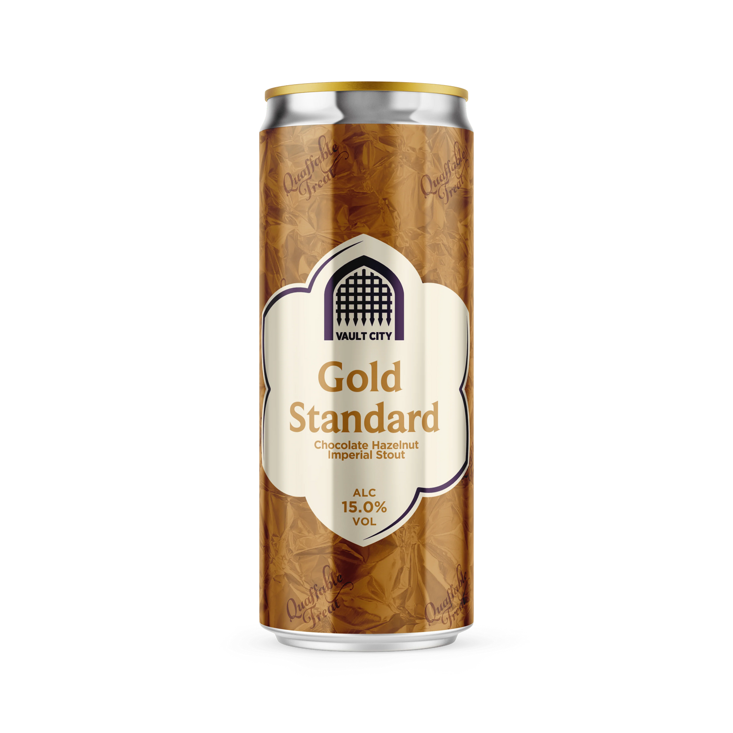 Gold Standard Chocolate Hazelnut Imperial Stout - Vault City 15% 330ml