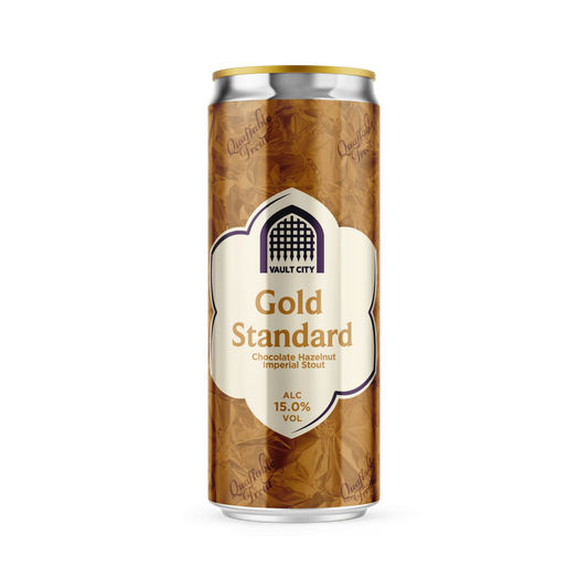 Gold Standard Chocolate Hazelnut Imperial Stout - Vault City 15% 330ml