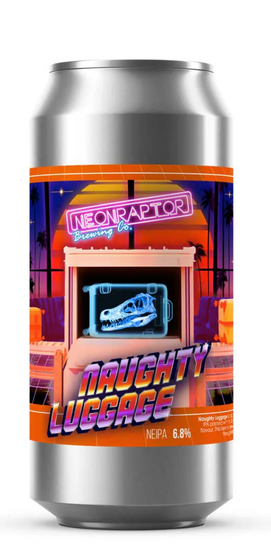 Very Naughty Luggage, Neon Raptor  6.8%